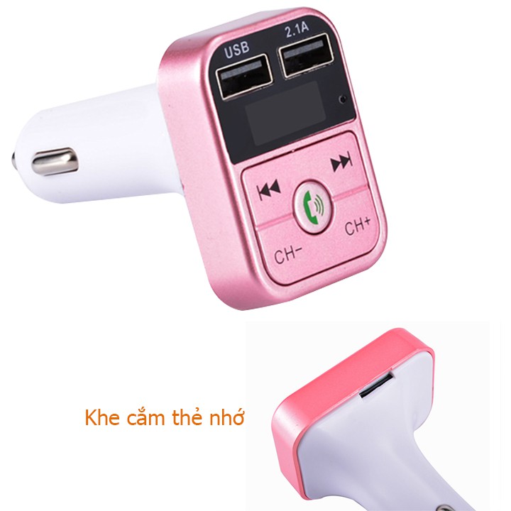 Tẩu sạc ô tô kiêm nghe nhạc MP3