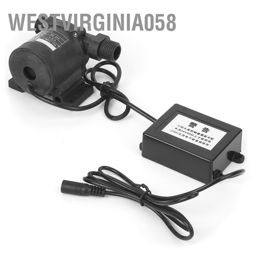 Có thể bán buôn Máy bơm nước không chổi than 24V T50 Ba pha chìm mini Chống thấm cho Tăng cường Westvirginia058 Hàng giao ngay