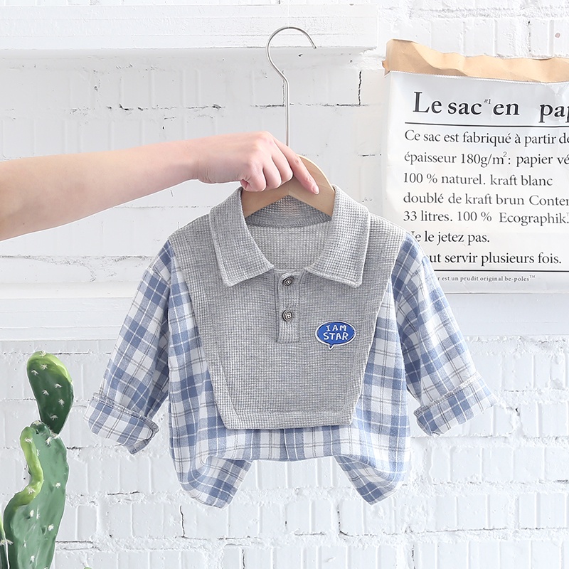 Áo Khoác Cotton Màu Trơn Thời Trang Xuân Thu Cho Bé Từ 1 2 3 4 5 Tuổi