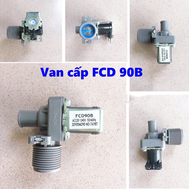 Van cấp nước đơn máy giặt sanyo Van cấp đơn máy giặt cửa ngang FCD 90B