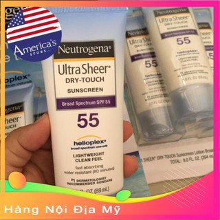 [Hàng Sẵn] [Hàng USA] Kem chống nắng Neutrogena Ultra Sheer SPF55