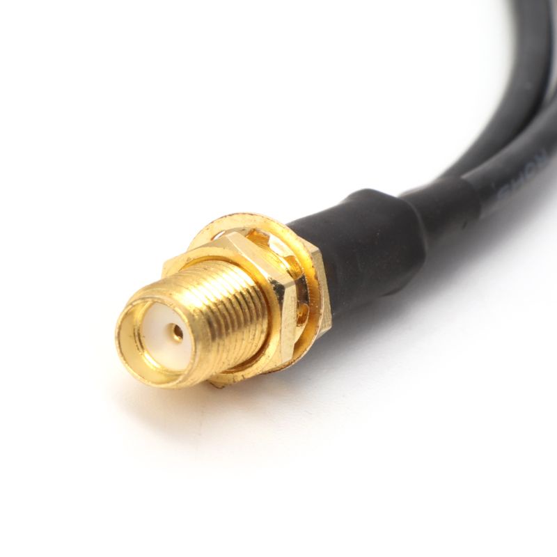 Dây Cáp Chữ Y SMA Cái Sang 2 Đầu Đực TS9 RG174 15c