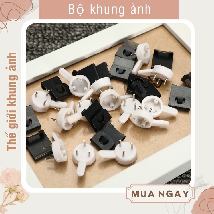 Khung ảnh bộ 11 khung 15x21 và 10x15 - Tặng đinh và móc treo tường