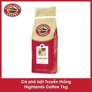 Cà Phê Bột Highland Coffee Truyền Thống 1kg
