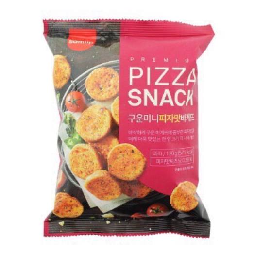 Snack bánh mì Samlip Hàn Quốc bịch 120g 2 vị