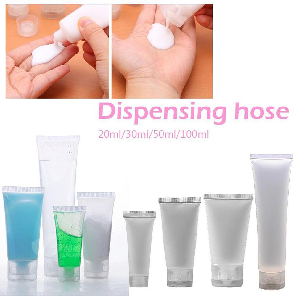Bình Rỗng Đựng Kem Dưỡng Da Mặt Dạng Bóp Có Thể Nạp Lại