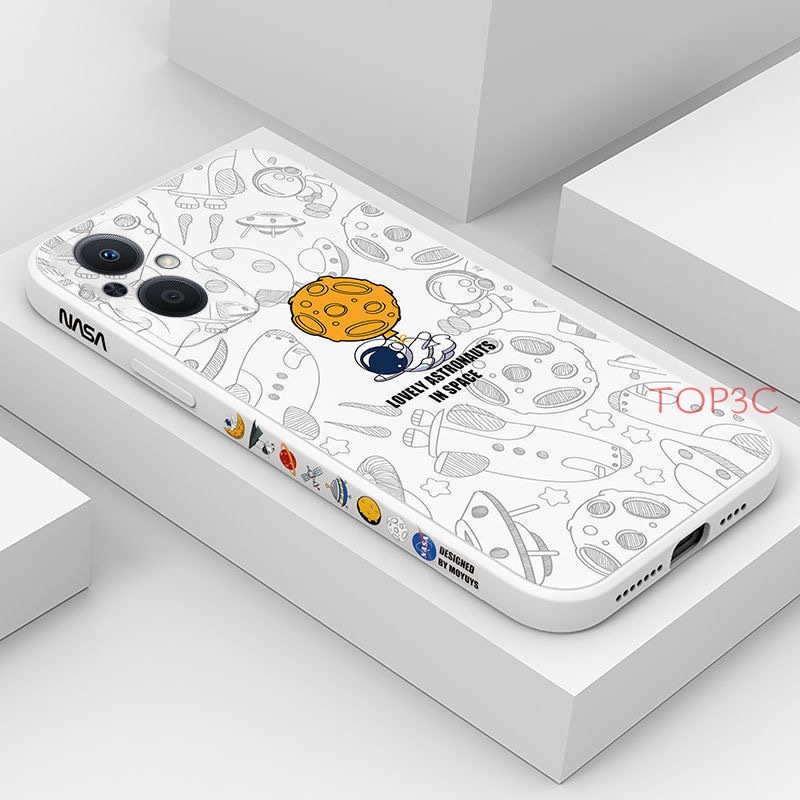 Ốp lưng oppo Reno 8z 5G ốp điện thoại Oppo reno 7Z 5G NASA Ốp Điện Thoại Cho Oppo Reno 7 4G Reno7Pro 5G Reno 6 4G A94 A93 Reno6Z 5G Reno6Pro Reno2 Reno3 Oppo A91 Reno2 F Reno5 Reno4 4G Reno4Z TKR