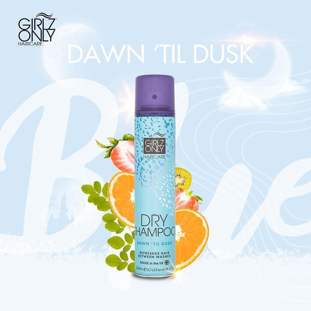 Dầu Gội Khô Girlz Only Hương Cam Quýt Tươi Mát Dry Shampoo Dawn 'Til Dusk 200ml