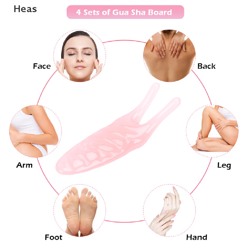 Dụng cụ massage mặt làm đẹp bằng nhựa resin tự nhiên