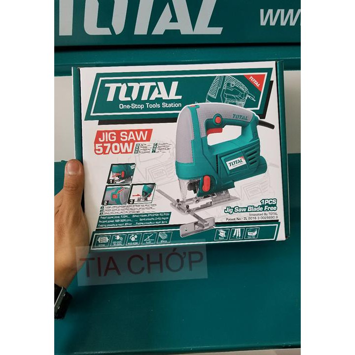 Máy cưa lọng total 570w mới bh 6 tháng