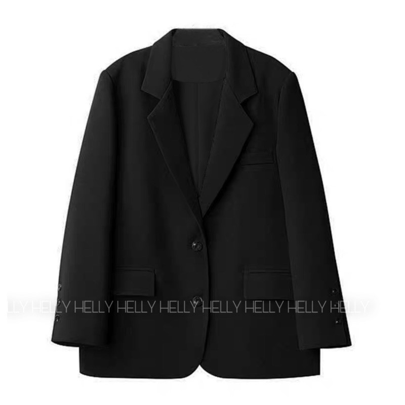 ÁO BLAZER NỮ 2 LỚP FORM SUÔNG | HELLY SHOP | BigBuy360 - bigbuy360.vn