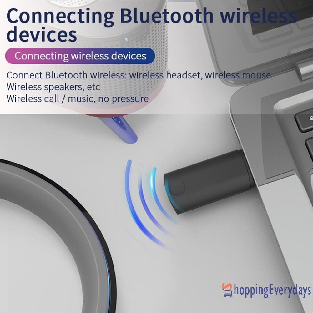 (mới) Usb Thu Phát Bluetooth 150mbps 2 Trong 1 Cho Pc