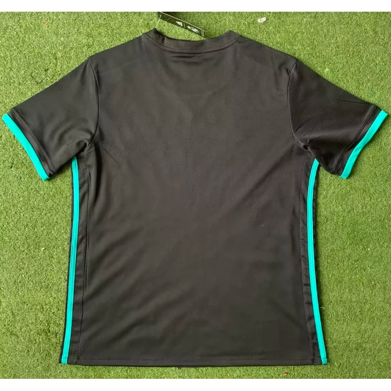 Áo Bóng Đá Ngắn Tay Phong Cách Retro Real Madrid 2017