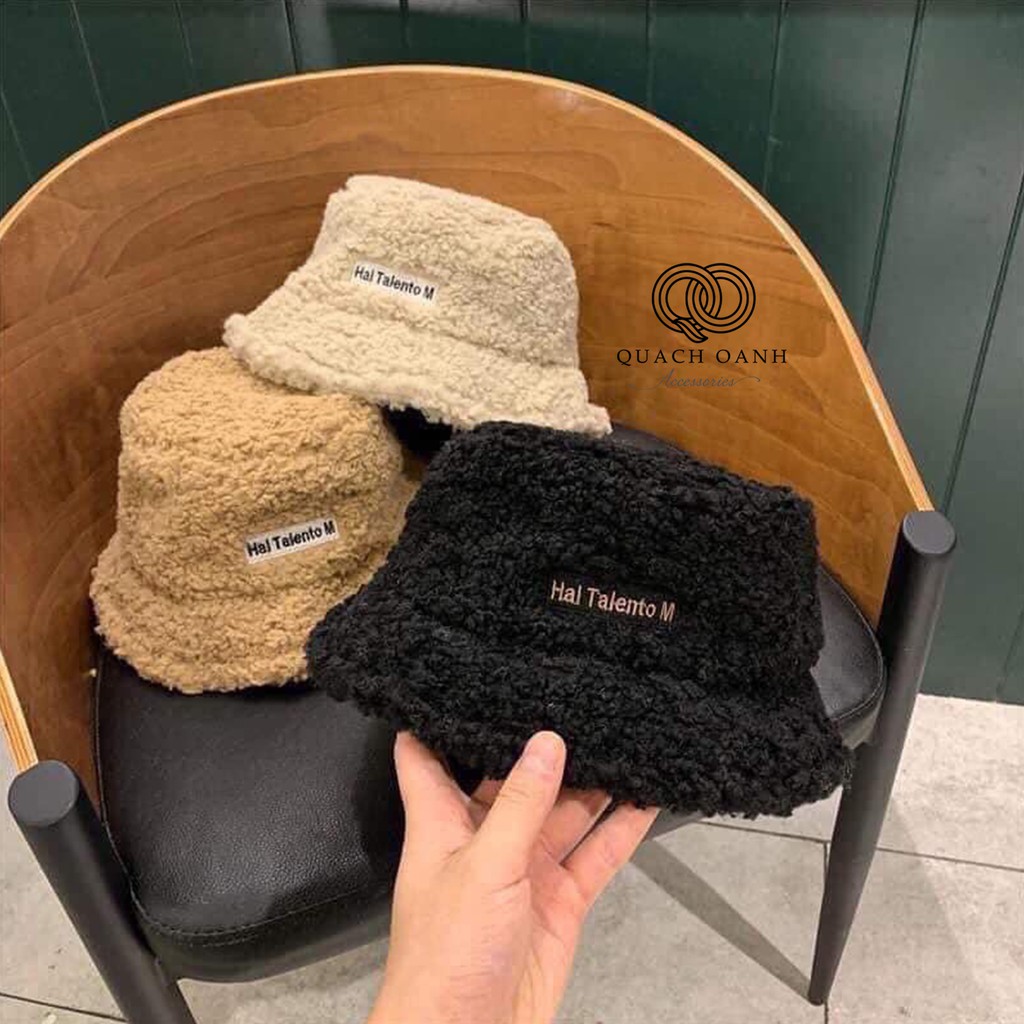 Mũ bucket vành cụp ❤️ Nón tai bèo thêu họa tiết EKO MU04