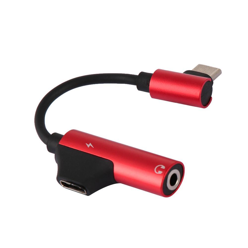 Dây Cáp Chuyển Đổi Cổng Type-C Sang Cổng 3.5mm Bằng Kim Loại Chuyên Dụng Cho Samsung S10 S9 Huawei Mate20