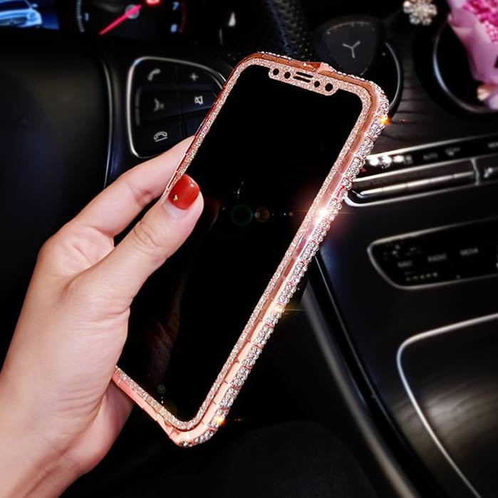 COMBO ĐÍNH ĐÁ+NHŨ DÁN SKIN 2 MẶT IP6 /7/8/X/XSMAX/ 11/pro/promax/ 12/12pro/12promax