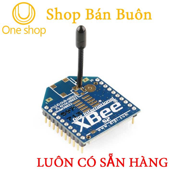 Module Thu Phát Xbee S2C 2.4Ghz 2mW Zigbee 1200m