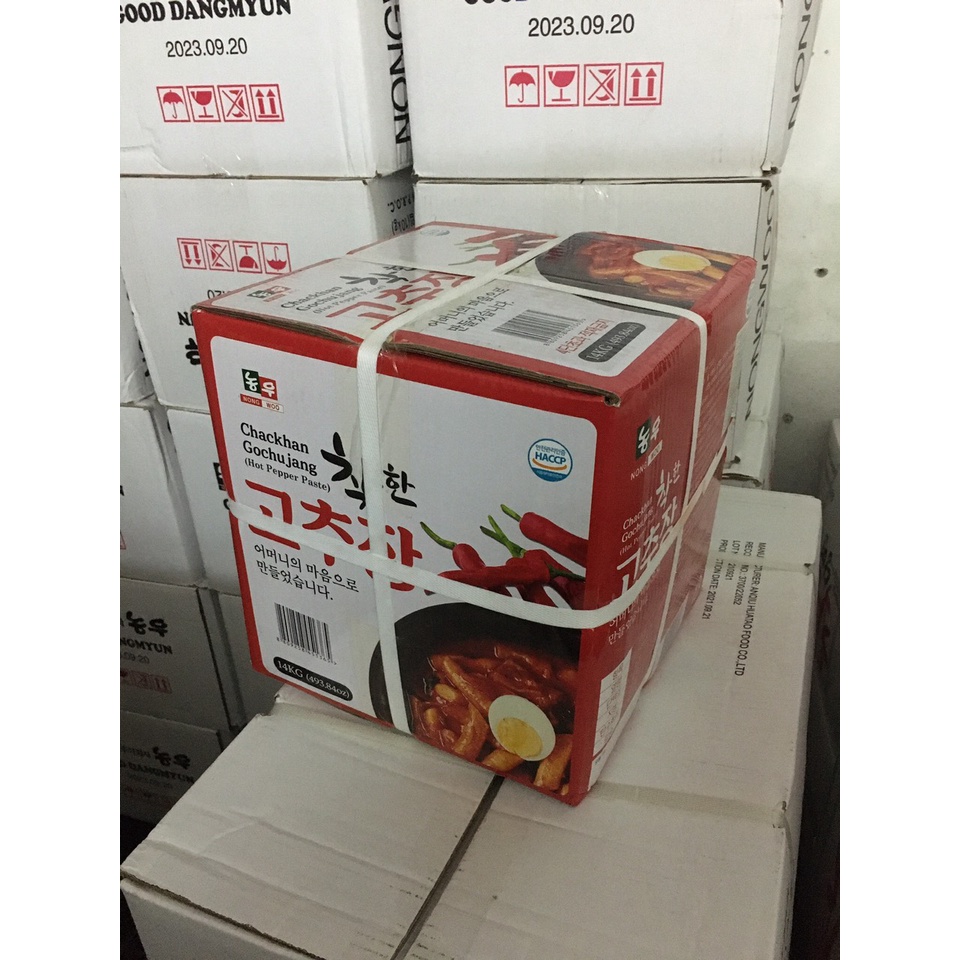 Tương Ớt Gochujang 14Kg Nong Woo ( Nhập Khẩu Trực Tiếp )