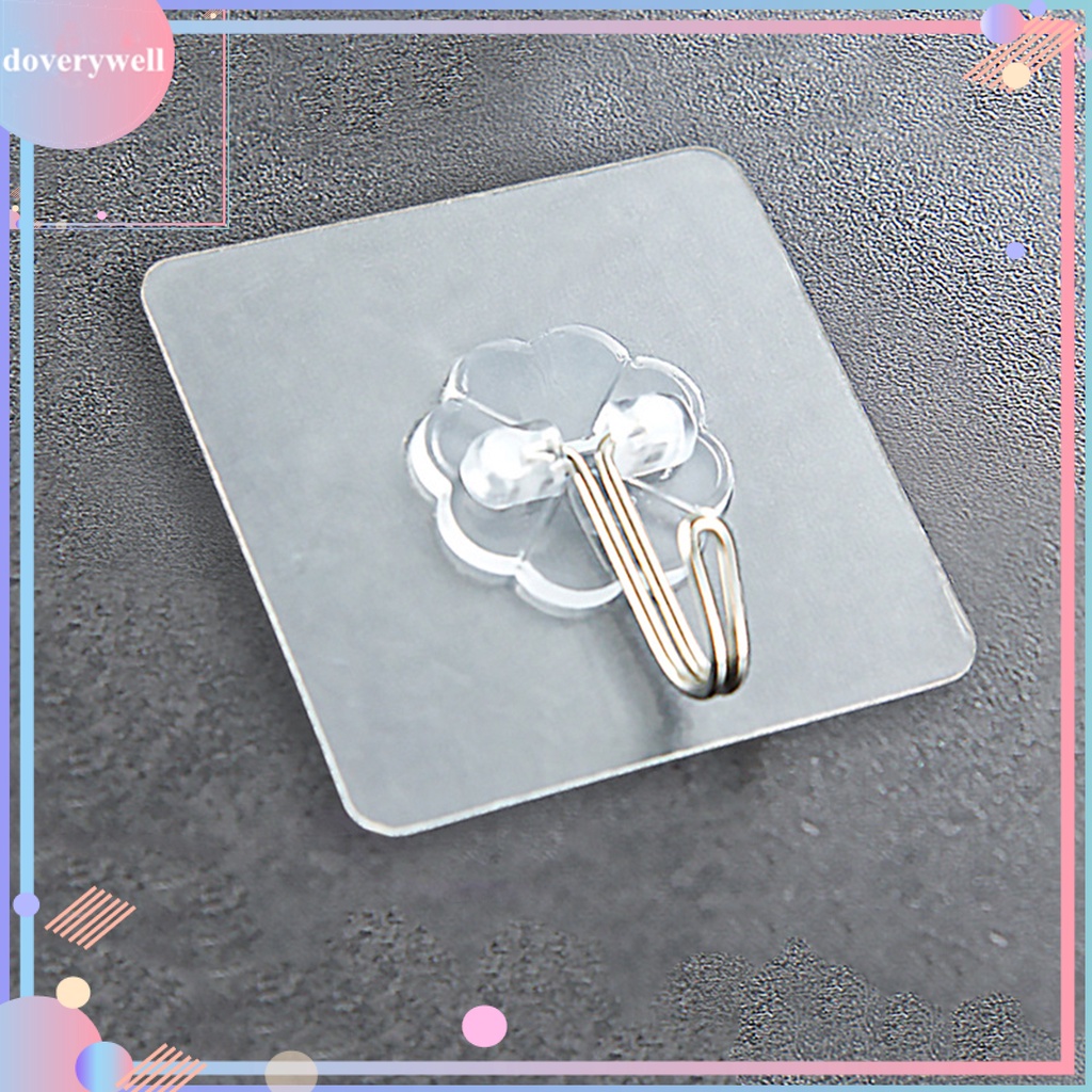 Móc treo đồ dán tường màu sắc đơn giản tiện dụng cho gia đình