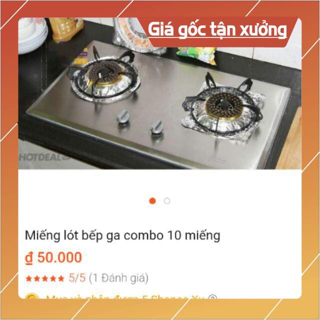 10 miếng lót bếp ga