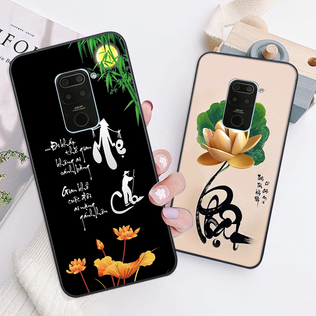Ốp lưng Xiaomi REDMI NOTE 9 in hình chữ tài chữ lộc, Cha Mẹ, bình an SIÊU ĐẸP