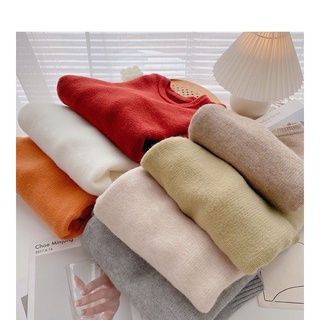 Áo sweater trơn basic