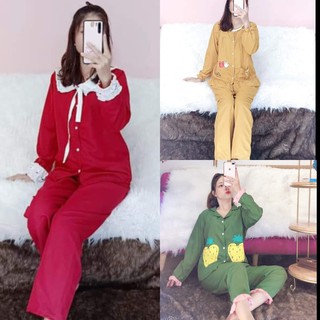 Bộ kate lụa đủ kiểu, 40 đến 58kg - quần dài - ảnh thật