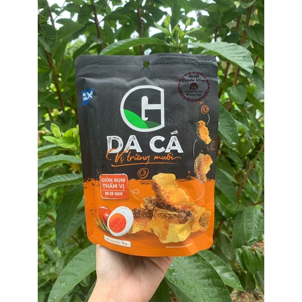 Da cá trứng muối sấy giòn 25gram | BigBuy360 - bigbuy360.vn