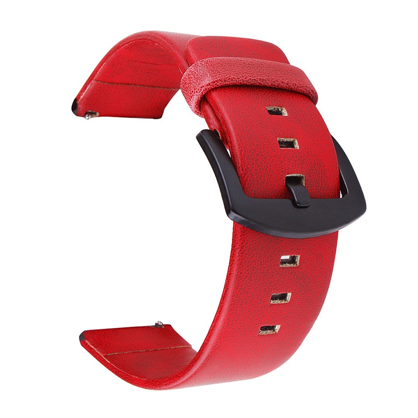 Dây Da Thay Thế Cho Đồng Hồ Samsung Galaxy Watch4 Classic Watch3 41mm 45mm Active