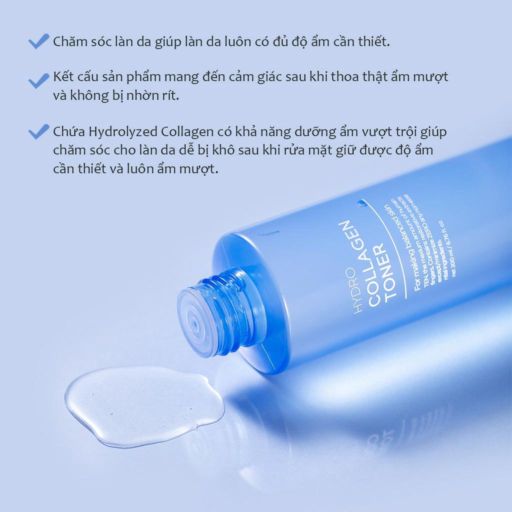 Bộ 4 sản phẩm chống lão hóa, săn chắc da Tenzero Hydrolyzed Collagen