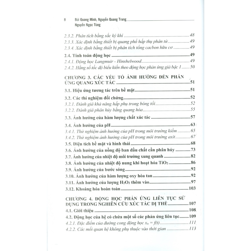 Sách - Nghiên Cứu Về Xúc Tác Quang Hóa Trong Xử Lý Nước (Ví Dụ Trong Phân Hủy Diclofenac Và Sulcotrione) (Bìa Cứng)
