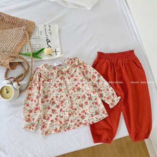 Bộ hoa nhí - Bộ Pijama bé gái