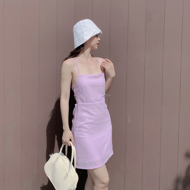 Đầm Monstier Été Mini Dress - Tím