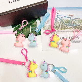 Móc khoá silicon ngựa Pony