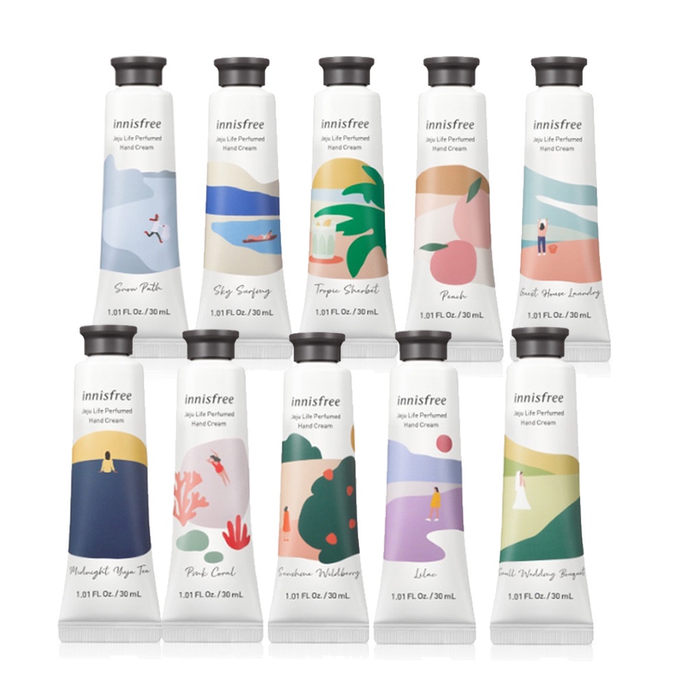 Kem Dưỡng Da Tay innisfree Hương Nước Hoa jeju life 30ml