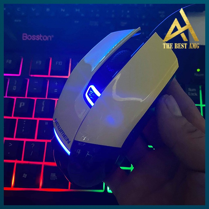 Chuột Gaming Đèn LED Chuyên Game Có Dây NEWMEN G10 - Chuột Máy Vi Tính PC Laptop Để Bàn Mouse Làm Việc Văn Phòng