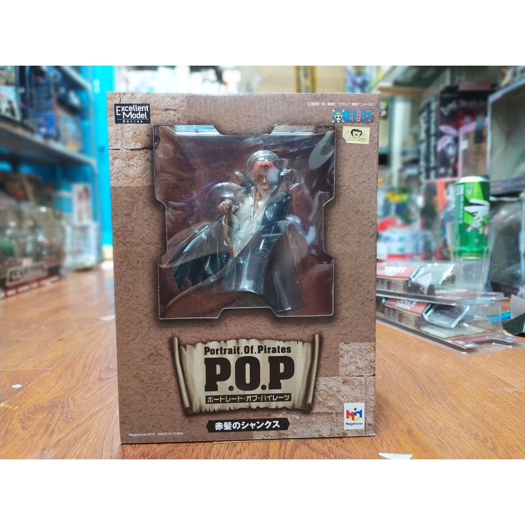 MÔ HÌNH MEGAHOUSE PVC ONE PIECE PORTRAIT OF PRIATES SHANKS