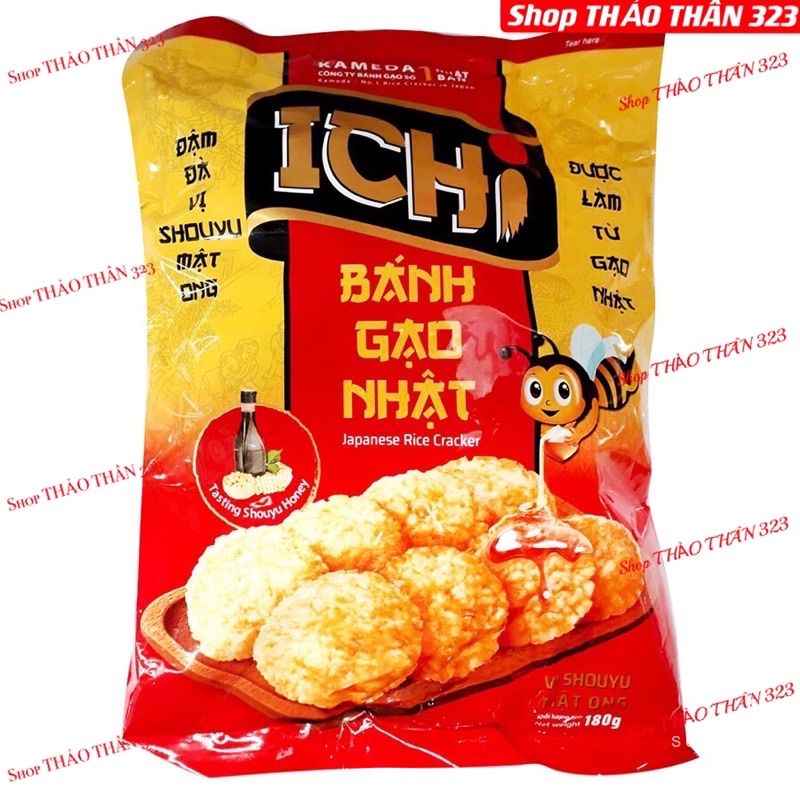 🧇Bánh Gạo ICHI NHẬT VỊ MẬT ONG Kameda GÓI TO