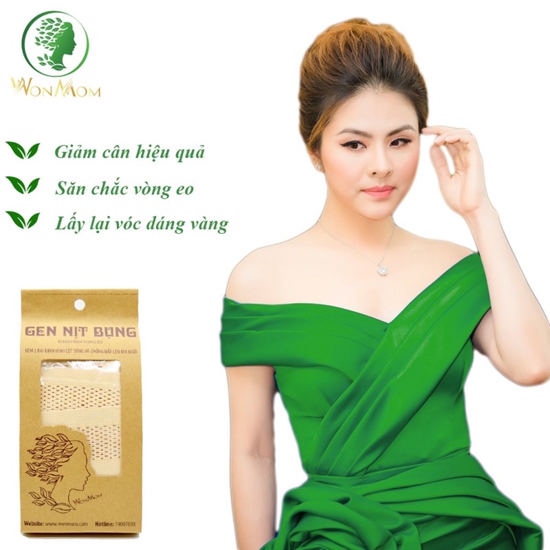 GEN NỊT BỤNG GIẢM MỠ BỤNG (CÓ ĐAI) WONMOM