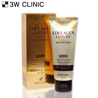 GEL MẶT NẠ VÀNG 24K TINH CHẤT COLALGEN - 3W CLINIC COLLAGEN LUXURY GOLD PEEL OFF PACK
