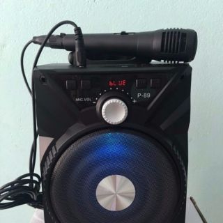 LOA KARAOKE BLUETOOTH P88 TẶNG MIC CÓ DÂY