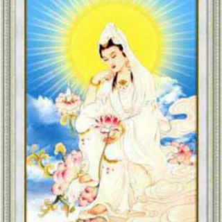 Tranh đính đá quan âm bồ tát