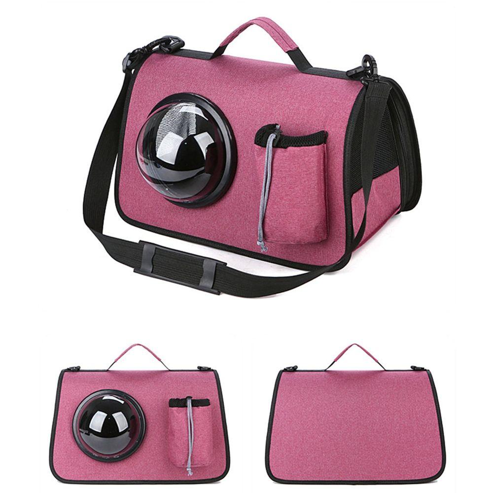 Giovanni 1 Túi Xách Vải Oxford Có Cửa Sổ Và Túi Bên Hông Thoáng Khí Đựng Thú Cưng Đi Du Lịch