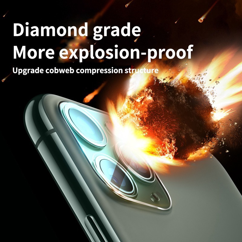 Cường Lực Camera Cho IPhone 15 14 13 12 11 Mini Pro Max