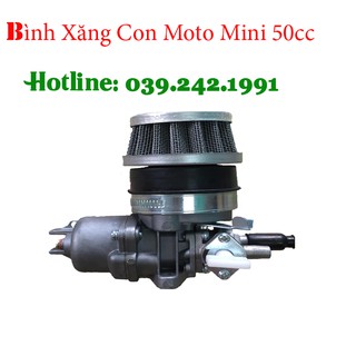Chế Xăng, Lọc Gió Moto Mini 50cc