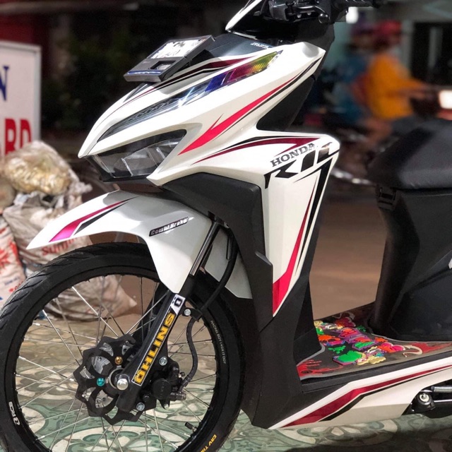 Tem Vario Đỏ Hồng 2020 Bản Trắng