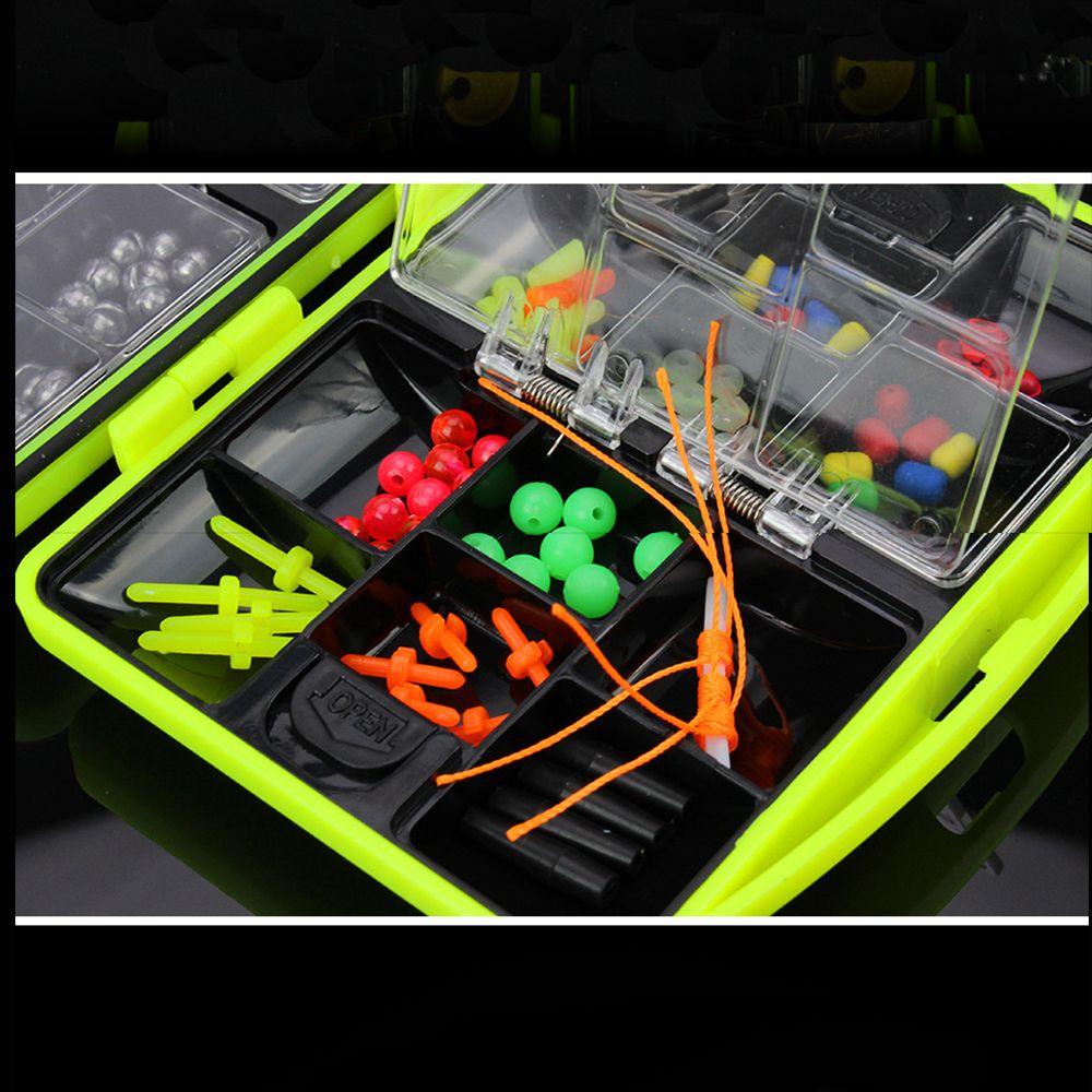 MUVAKO Set 184 phụ kiện câu cá  nhỏ gọn cao cấp