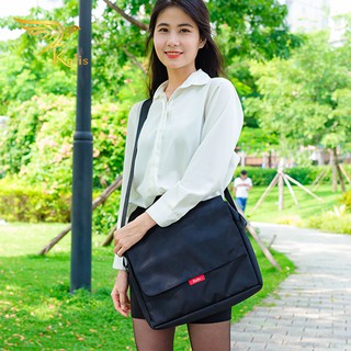 Túi Messenger Vải Oxford Đeo Chéo Unisex Thời Trang KALIS Cặp Đeo Chéo Nam Nữ Vải Chống Thấm Cao Cấp - KALIS VIỆT NAM