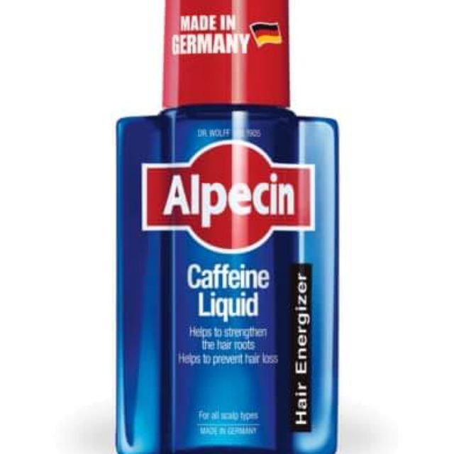 Tinh chất Caffeine Liquid Alpecin .Ngăn ngừa rụng tóc và kích thích mọc tốc . ( 200ml )
.Made in Germany