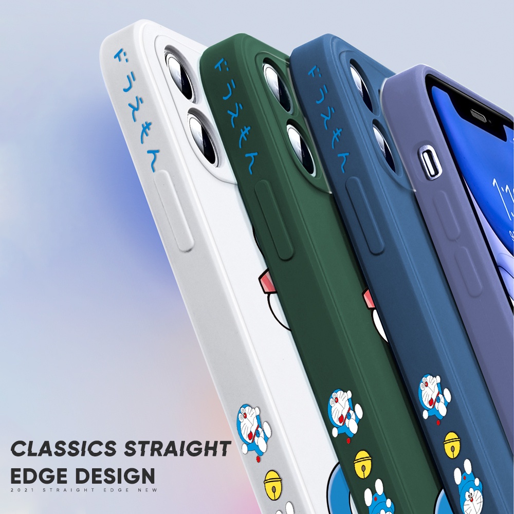 Ốp Điện Thoại Silicon Họa Tiết Doraemon Hoạt Hình Bảo Vệ Camera Cho Xiaomi Redmi Note 11/Note 11S